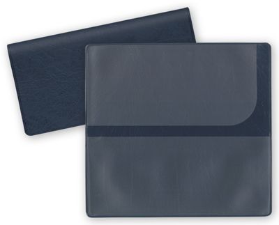 6 5/8  X 3 1/8 Blue Deskbook Duplicate Carrier