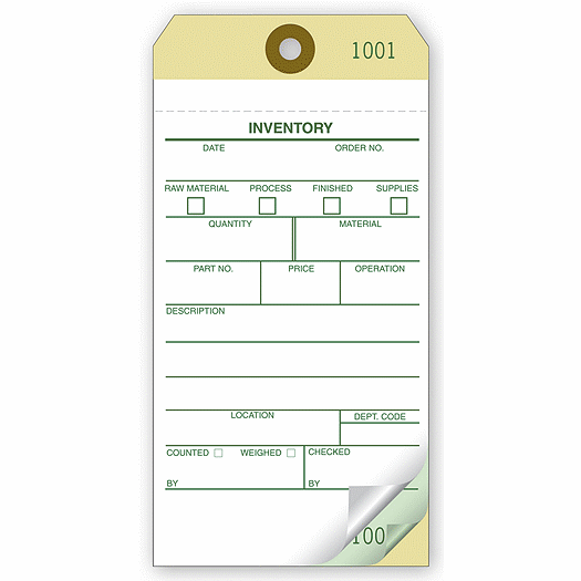 Self-Adhesive Inventory Tags - Office and Business Supplies Online - Ipayo.com