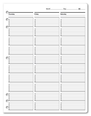 Timescan Undated Appointment Sheets 1 Col 10 Min - Office and Business Supplies Online - Ipayo.com
