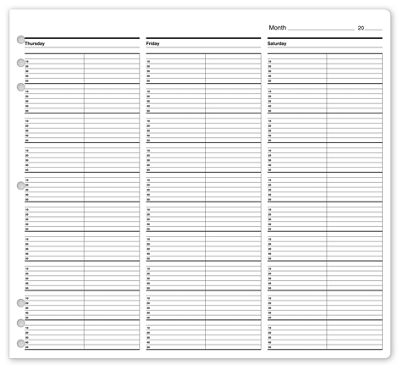 Timescan Undated Appointment Sheets 2 Col 10 Min - Office and Business Supplies Online - Ipayo.com