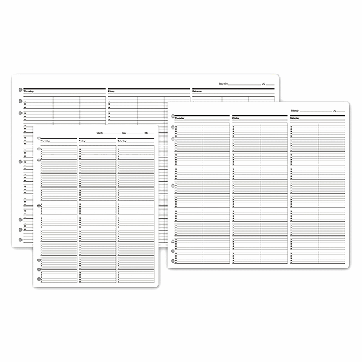 TimeScan Undated Appointment Sheets 4 Col 10 Min - Office and Business Supplies Online - Ipayo.com