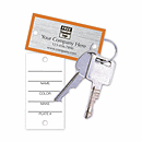 Easily prevent service mix-ups with these brightly colored key tags.  Definitely a must-have in any shop environment.