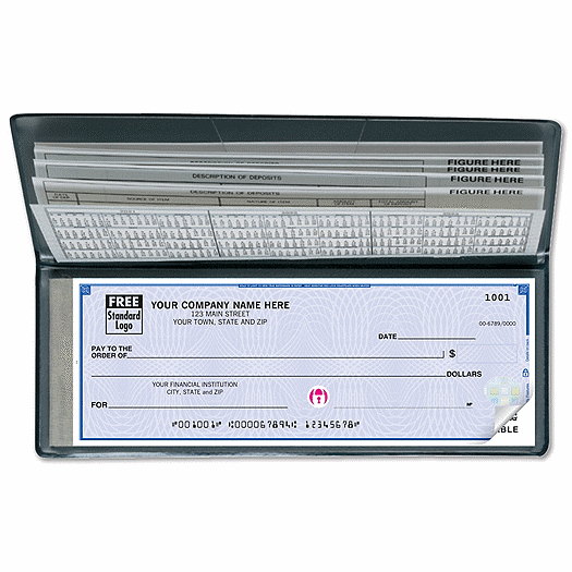 Deluxe High Security Traveller Business-Size Portable Checks