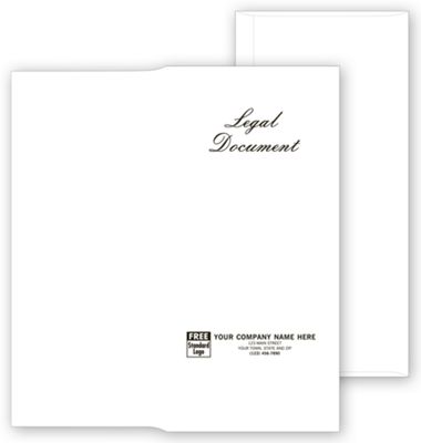 4 3/4 x 10 Engraved Legal Document Envelopes