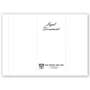 9 x 12 1/2 Engraved Legal Document Covers