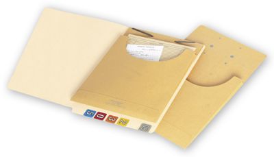 Expandable File Pockets, 40lb Kraft, 2 Hole Punch - Office and Business Supplies Online - Ipayo.com