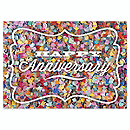 7 7/8 x 5 5/8 Rainbow Collection Anniversary Cards