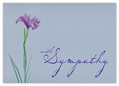 With Care Sympathy Cards