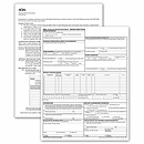8 1/2 x 11 ADA 2012 Insurance Claim Form, Laser Sheet