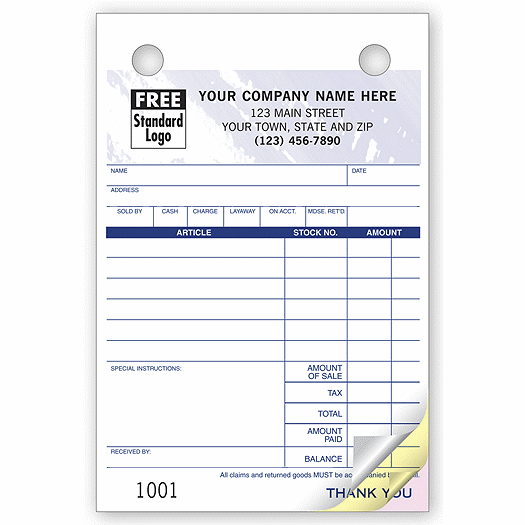 Register Forms - 4 x 6 - Colored forms for Jewelers - Office and Business Supplies Online - Ipayo.com