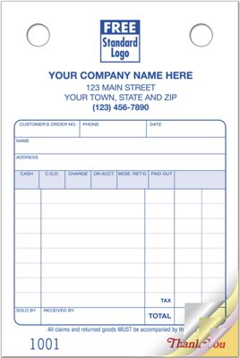 4 x 6 Multi-Purpose Register Forms, Classic Design, Small Format