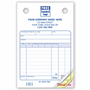 Keep track of what's selling! Preprinted forms have space for quantity, descriptions, prices and more. Multiple layout options. Available in your choice of 3 layouts of special wording.