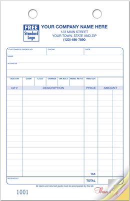 Multi-Purpose Register Forms, Classic Design, Large Format