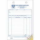 5 1/2 X 8 1/2 Multi-Purpose Register Forms, Classic Design, Large Format