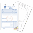 Just for Bakeries! Specialty Register Form has preprinted sections and plenty of room to get all the details of every order. Handy! Back includes handy cake decoration plan section. Compatible with our registers.