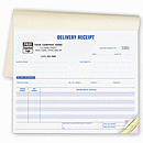 8 1/2 x 7 Delivery Receipts – Booked