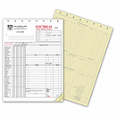 8 1/2 x 11 Electrical Work Orders – with Checklist