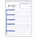 8 1/2 x 11 Foreman’s Site Reports