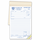 One write-up does it all! Work order, invoice, and job cost record. All on one, multi-part form with plenty of room for all the details. Includes preprinted section for customer to sign-off on service/work as acceptable. Manage accounts.