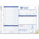 11 x 8 1/2 Repair Orders, Garage, Carbon, Side-Stub, Large Format