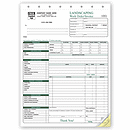 8 1/2 x 11 Landscape Work Order – Work Orders