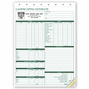 Landscape Bid - Landscaping Estimate Form