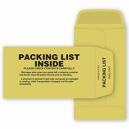 Packing List Envelope - Office and Business Supplies Online - Ipayo.com