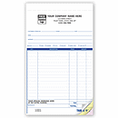 Get more detail than a cash register receipt! Versatile forms have plenty of space, so they're ideal for recording sales, credits, special orders, returns and more. Generous description area! 16 description lines. Consecutive numbering available.