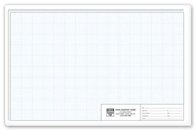 11 x 17 Graph Paper – Pro-Sketch 1/8  Padded