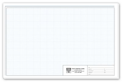 17 x 11 Graph Paper – Pro-Sketch 1/8  Padded