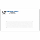 Save addressing time! Envelopes come printed with your return address, plus a handy window so you don't need to write destination addresses by hand. Quality paper stock! White wove stock.