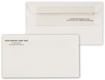 6 1/2 x 3 5/8 #6 3/4 Envelope Self-Seal
