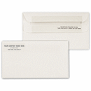 Look more professional! Envelopes printed with your name and address save you time. Give your business a professional, established look! Time Saver! Self-seal saves time and makes mailing easier. Quality paper stock! White wove stock.