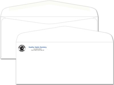 9 1/2 x 4 1/8 No. 10 Envelope, Imprinted, No Window