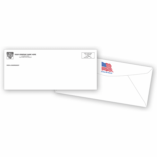 #10 Envelope Flag Design