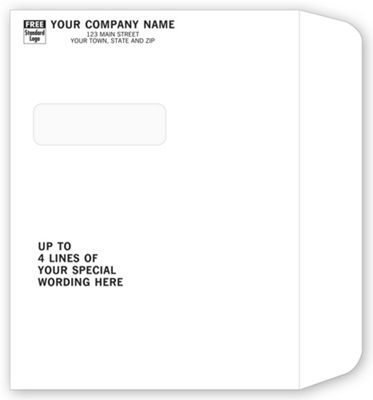 Booklet Envelope Single Window