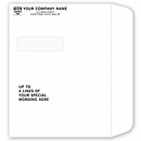 11 1/2 x 8 3/4 Booklet Envelope Single Window