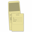 A payment envelope and pay statement in one! Compact envelopes come with preprinted areas you can use to give employees a complete record of their earnings and deductions. Quality paper. Tough manila stock protects contents. Secure envelope contents.