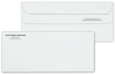 9 1/2 x 4 1/8 No. 10 Envelope, Self Seal