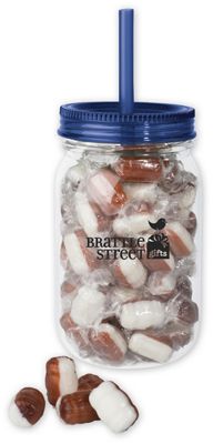Mason Jar with Root Beer Float Candy