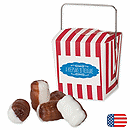 Mini Takeout Container with Root Beer Float Candy