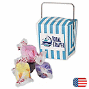 Mini Takeout Container with Salt Water Taffy