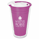 Keep hot drinks hot, cool drinks cool with an insulated, lidded tumbler. Lightweight, it's ideal for enjoying your favorite beverages at work, at home and anywhere in between.