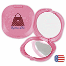 2 3/4 h x 2 3/4 w x 1/2 d Double Diva Compact Mirror