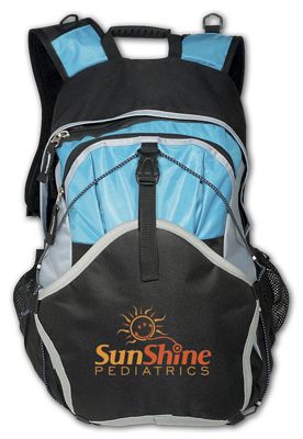 13-3/4 w x 17-1/2 h x 9 d Sport Backpack With Holder