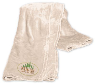 50 w x 60 h Ultra-Plush Blanket Embroidered
