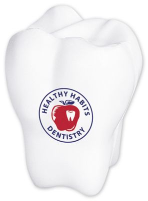 2 w x 3-1/2 h x 2 d Tooth Stress Reliever