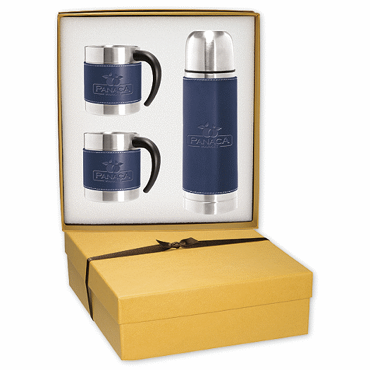 Tuscany Coffee Cup & Insulated Bottle Set