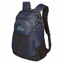  Backpack for all reasons features dual-zippered main compartment and zippered front compartment. Elastic mesh front pocket with Velcro closure and mesh side pockets. Adjustable, padded shoulder strap included.