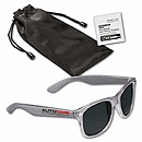5-1/2 w x 2 h x 1-1/2 d folded Fashion Sunglasses & Lens Cleaning Wipes In A Pouch